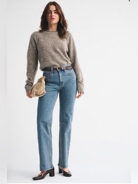 ABERCROMBIE HIGH RISE 90s RELAXED JEANS